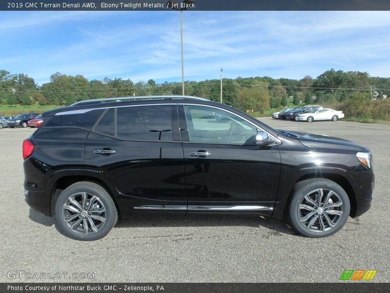Ebony Twilight Metallic / Jet Black 2019 GMC Terrain Denali AWD