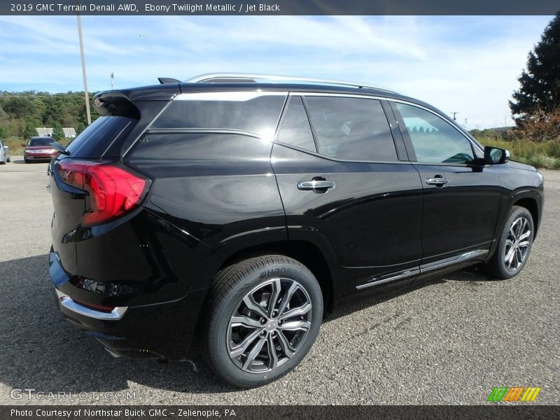 Ebony Twilight Metallic / Jet Black 2019 GMC Terrain Denali AWD