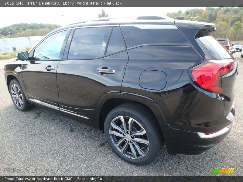 Ebony Twilight Metallic / Jet Black 2019 GMC Terrain Denali AWD