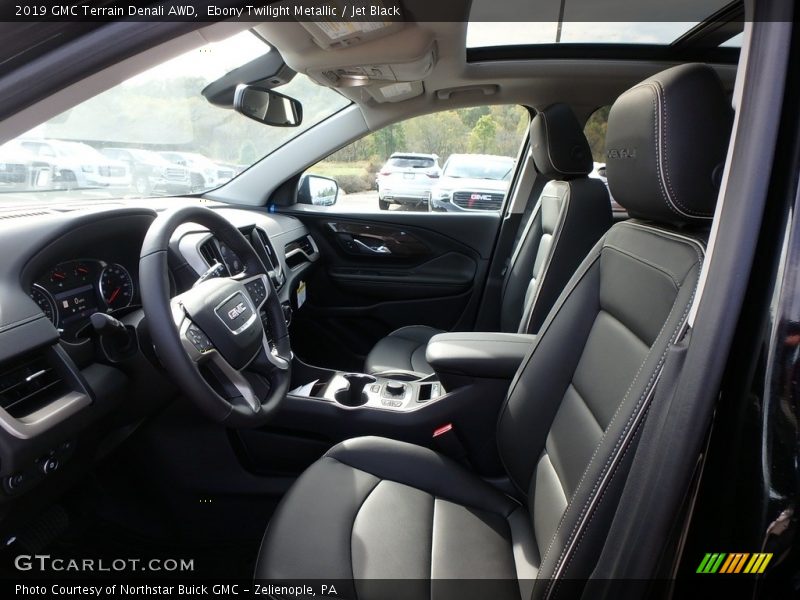 Ebony Twilight Metallic / Jet Black 2019 GMC Terrain Denali AWD