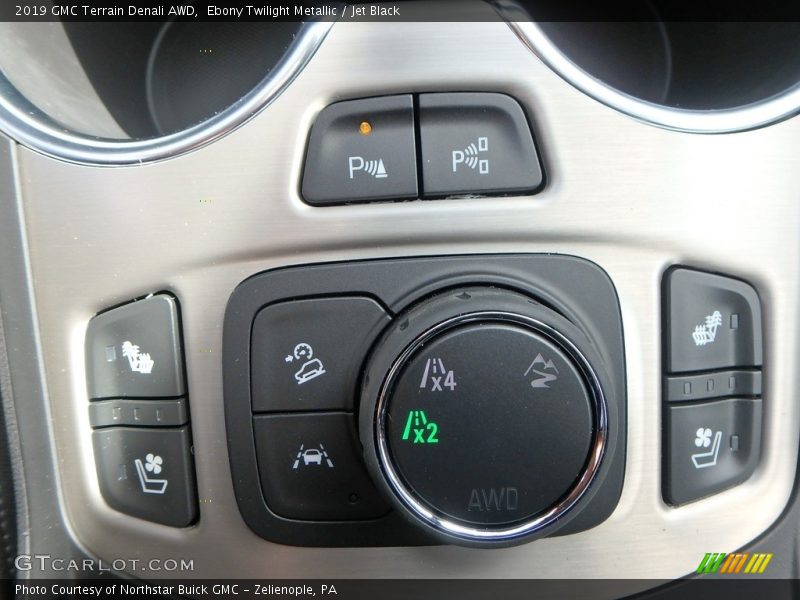 Ebony Twilight Metallic / Jet Black 2019 GMC Terrain Denali AWD