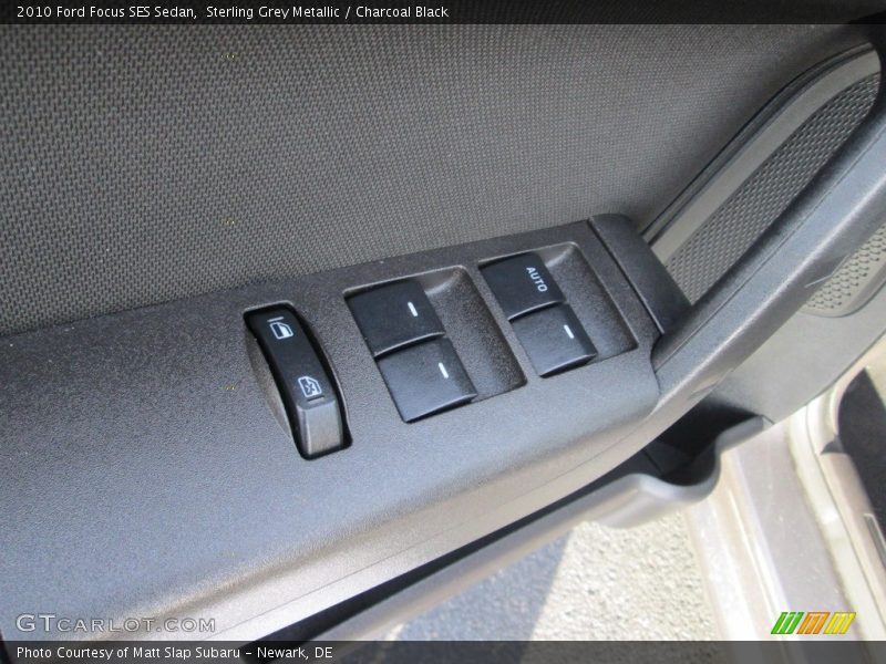 Sterling Grey Metallic / Charcoal Black 2010 Ford Focus SES Sedan