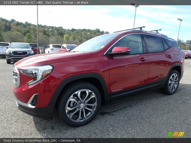 Red Quartz Tintcoat / Jet Black 2019 GMC Terrain SLT AWD