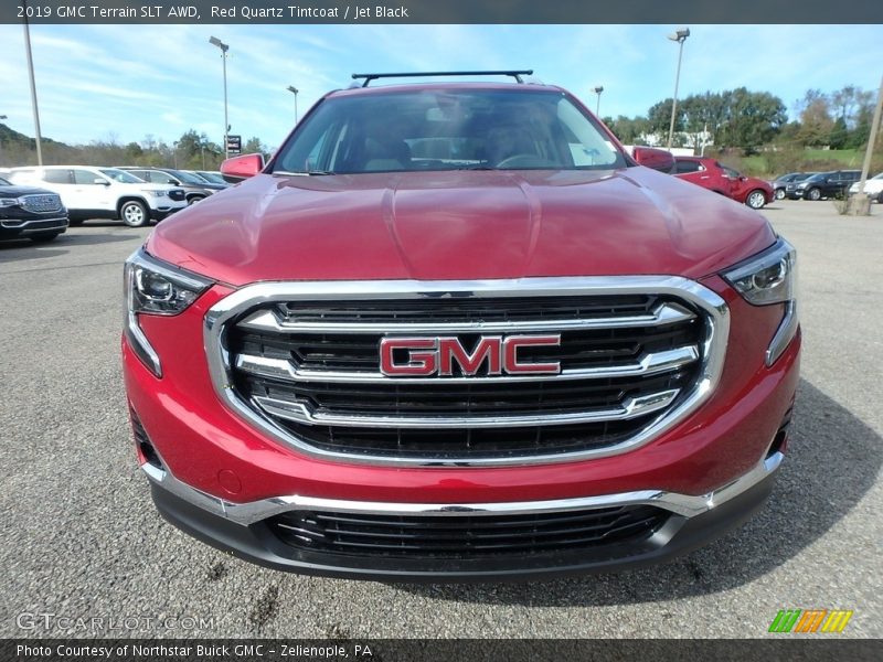 Red Quartz Tintcoat / Jet Black 2019 GMC Terrain SLT AWD