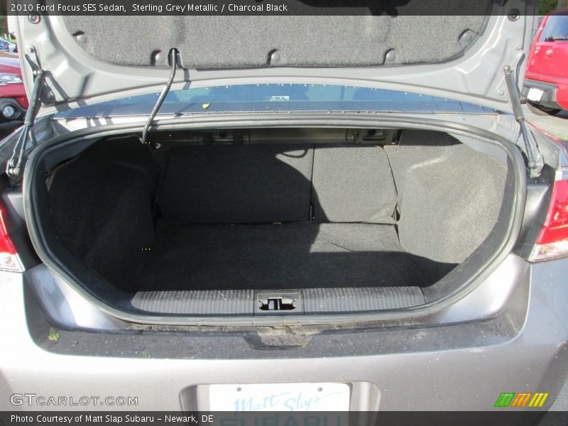 Sterling Grey Metallic / Charcoal Black 2010 Ford Focus SES Sedan