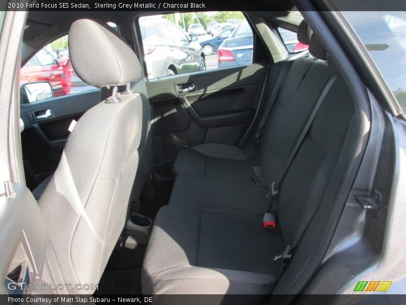 Sterling Grey Metallic / Charcoal Black 2010 Ford Focus SES Sedan