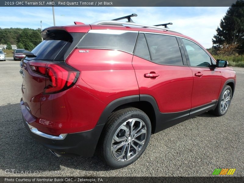 Red Quartz Tintcoat / Jet Black 2019 GMC Terrain SLT AWD