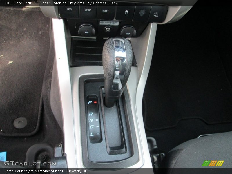 Sterling Grey Metallic / Charcoal Black 2010 Ford Focus SES Sedan