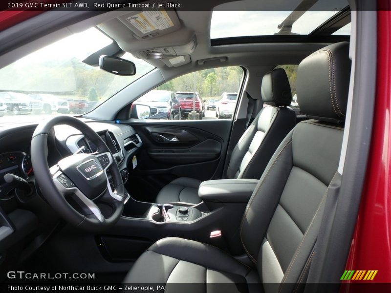 Red Quartz Tintcoat / Jet Black 2019 GMC Terrain SLT AWD