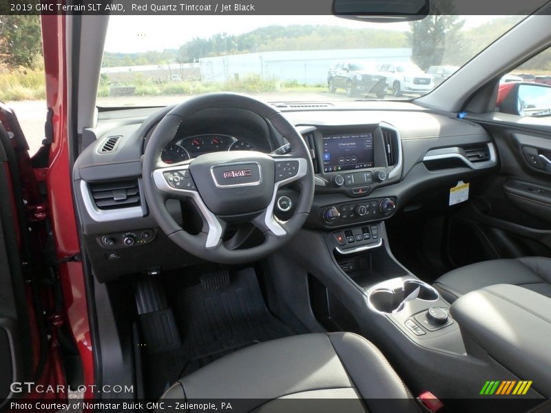 Red Quartz Tintcoat / Jet Black 2019 GMC Terrain SLT AWD