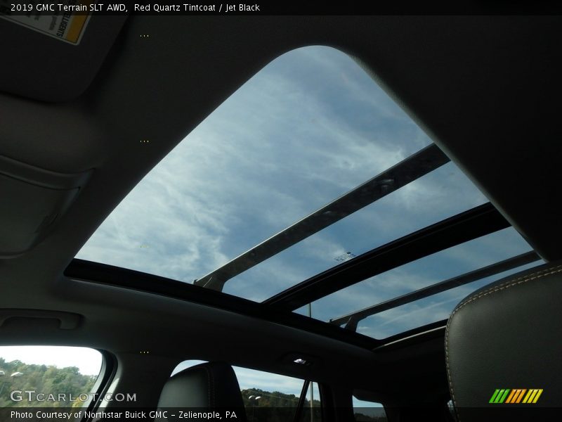 Red Quartz Tintcoat / Jet Black 2019 GMC Terrain SLT AWD