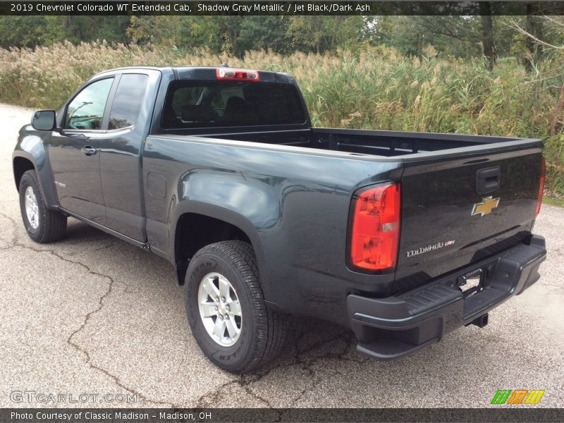 Shadow Gray Metallic / Jet Black/Dark Ash 2019 Chevrolet Colorado WT Extended Cab