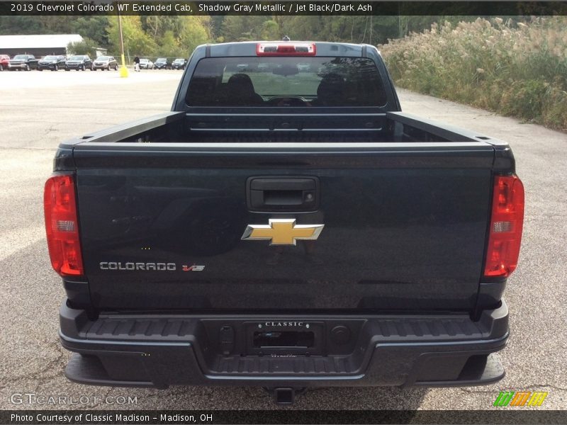 Shadow Gray Metallic / Jet Black/Dark Ash 2019 Chevrolet Colorado WT Extended Cab