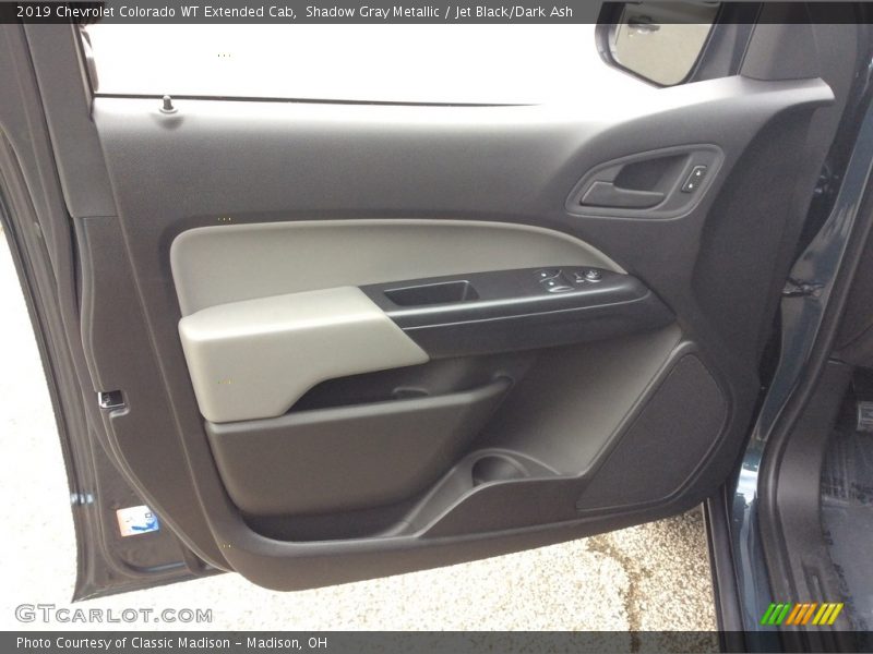 Shadow Gray Metallic / Jet Black/Dark Ash 2019 Chevrolet Colorado WT Extended Cab