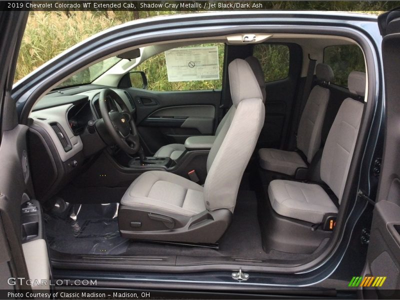  2019 Colorado WT Extended Cab Jet Black/Dark Ash Interior