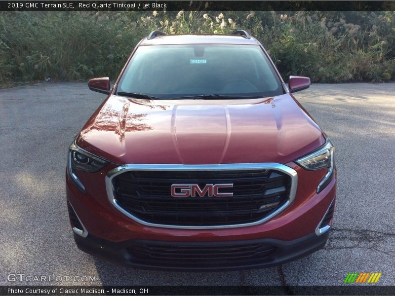 Red Quartz Tintcoat / Jet Black 2019 GMC Terrain SLE