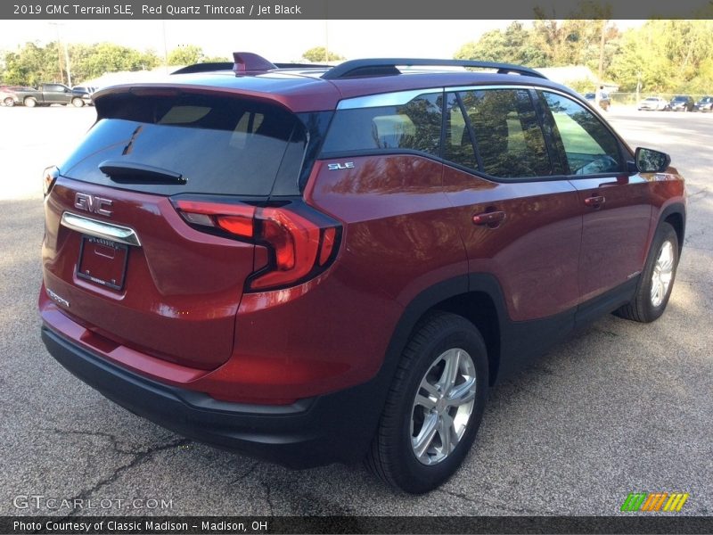 Red Quartz Tintcoat / Jet Black 2019 GMC Terrain SLE