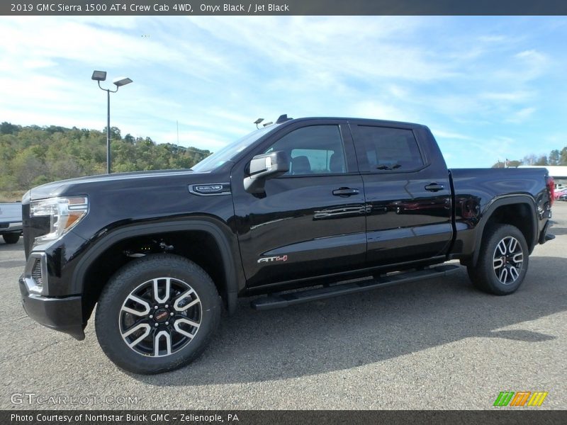 Onyx Black / Jet Black 2019 GMC Sierra 1500 AT4 Crew Cab 4WD