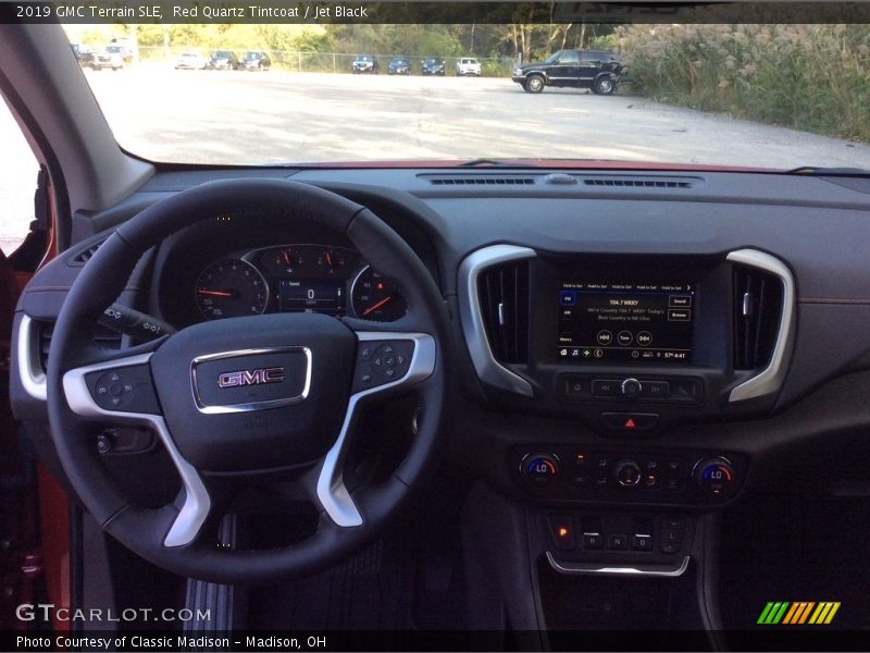 Red Quartz Tintcoat / Jet Black 2019 GMC Terrain SLE