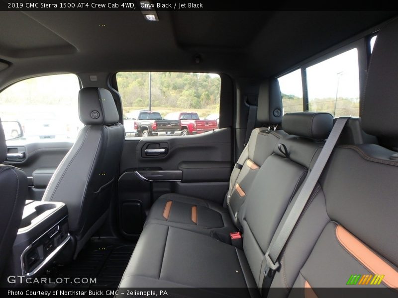 Rear Seat of 2019 Sierra 1500 AT4 Crew Cab 4WD