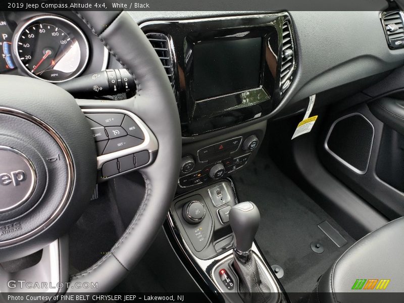 White / Black 2019 Jeep Compass Altitude 4x4