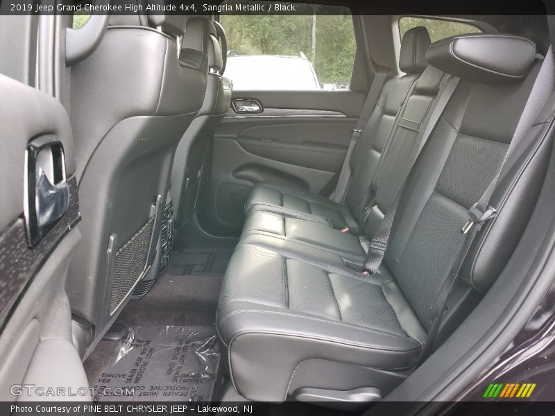 Sangria Metallic / Black 2019 Jeep Grand Cherokee High Altitude 4x4