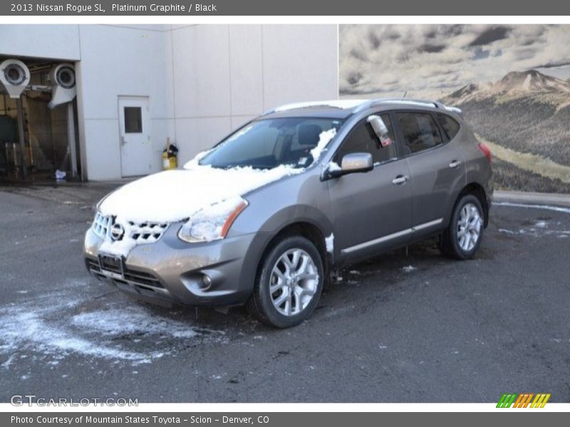 Platinum Graphite / Black 2013 Nissan Rogue SL