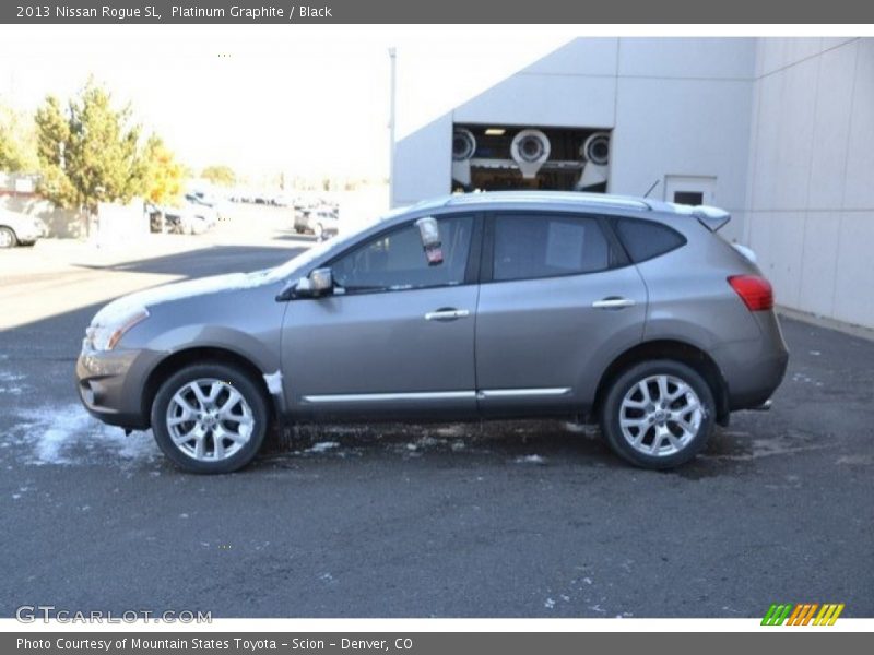 Platinum Graphite / Black 2013 Nissan Rogue SL