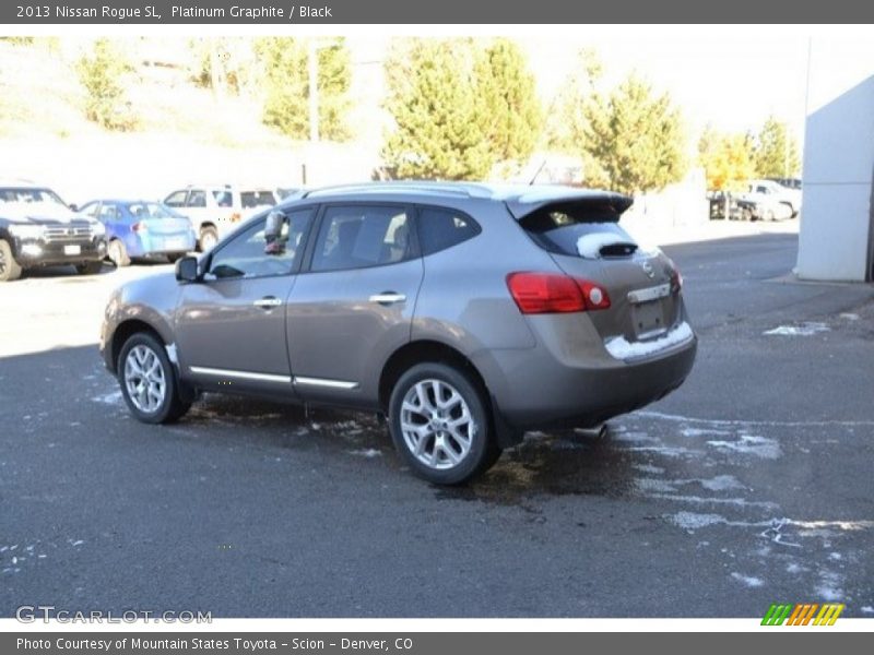 Platinum Graphite / Black 2013 Nissan Rogue SL
