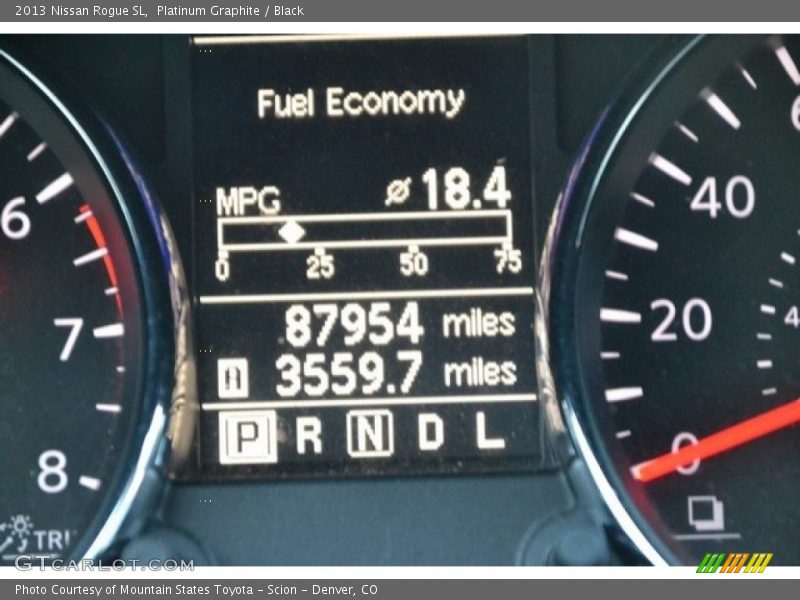 Platinum Graphite / Black 2013 Nissan Rogue SL