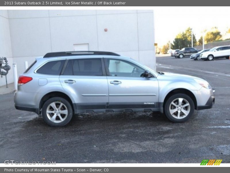 Ice Silver Metallic / Off Black Leather 2013 Subaru Outback 2.5i Limited