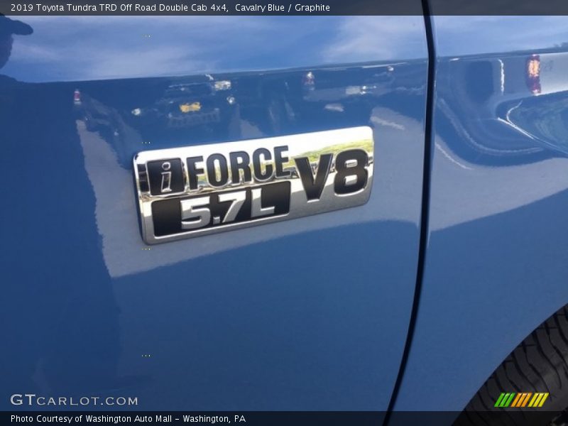 Cavalry Blue / Graphite 2019 Toyota Tundra TRD Off Road Double Cab 4x4