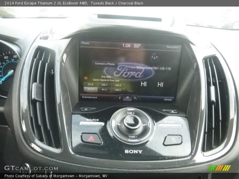 Tuxedo Black / Charcoal Black 2014 Ford Escape Titanium 2.0L EcoBoost 4WD