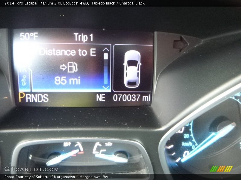 Tuxedo Black / Charcoal Black 2014 Ford Escape Titanium 2.0L EcoBoost 4WD