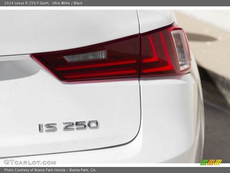Ultra White / Black 2014 Lexus IS 250 F Sport