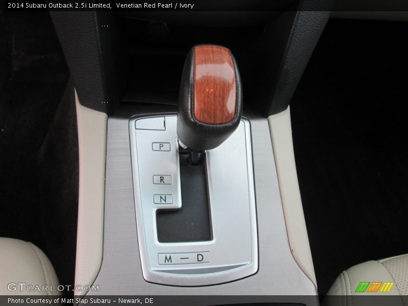 Venetian Red Pearl / Ivory 2014 Subaru Outback 2.5i Limited