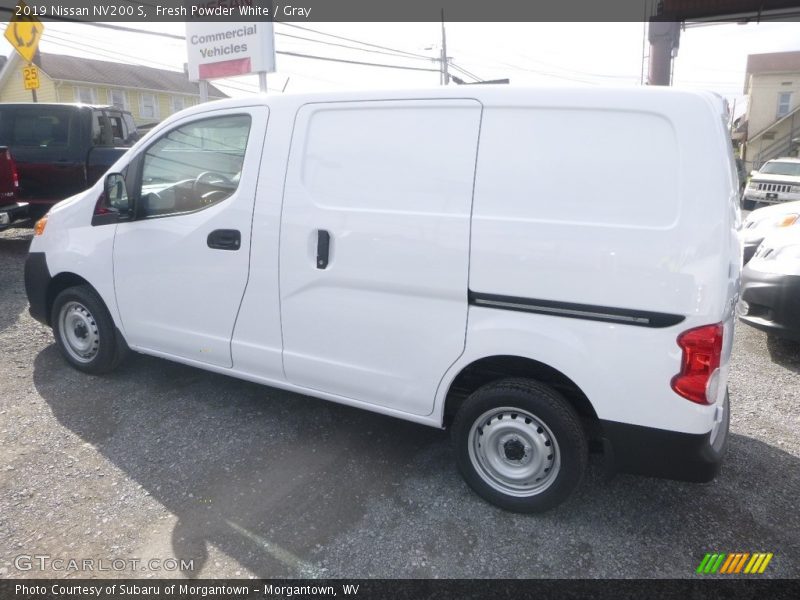 Fresh Powder White / Gray 2019 Nissan NV200 S