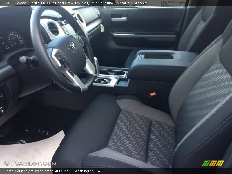 Midnight Black Metallic / Graphite 2019 Toyota Tundra TRD Off Road CrewMax 4x4