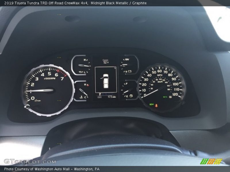 Midnight Black Metallic / Graphite 2019 Toyota Tundra TRD Off Road CrewMax 4x4