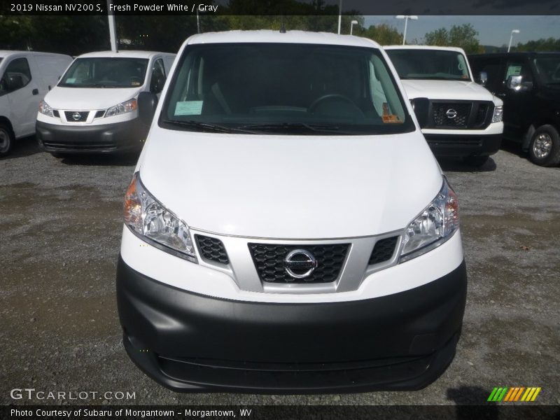 Fresh Powder White / Gray 2019 Nissan NV200 S