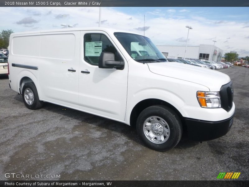 Glacier White / Gray 2018 Nissan NV 1500 S Cargo
