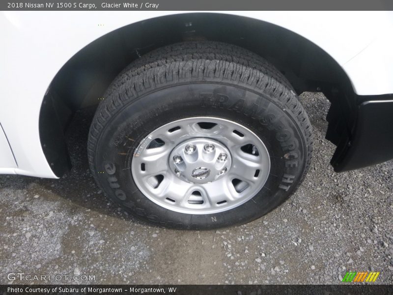 Glacier White / Gray 2018 Nissan NV 1500 S Cargo