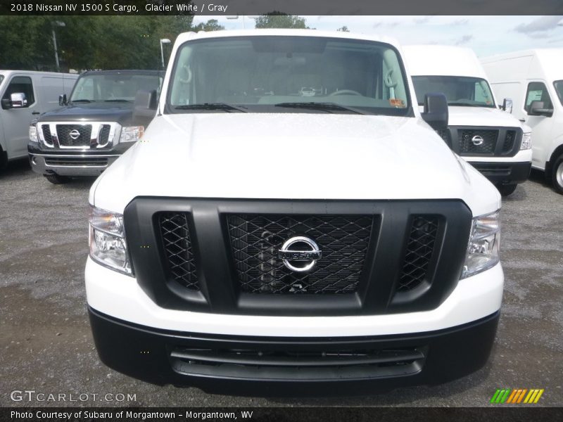 Glacier White / Gray 2018 Nissan NV 1500 S Cargo
