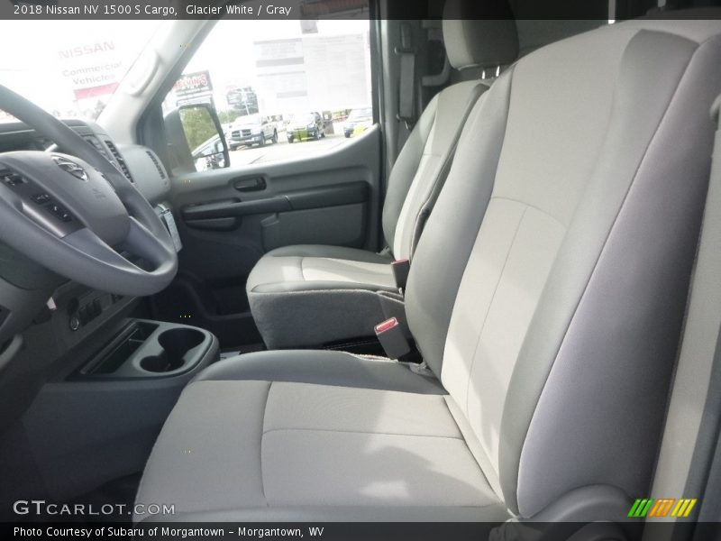 Glacier White / Gray 2018 Nissan NV 1500 S Cargo