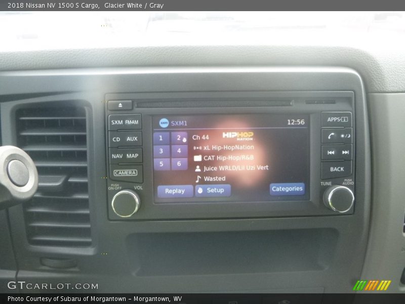 Glacier White / Gray 2018 Nissan NV 1500 S Cargo