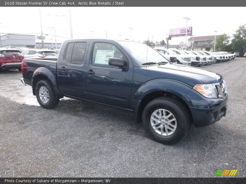 Arctic Blue Metallic / Steel 2018 Nissan Frontier SV Crew Cab 4x4