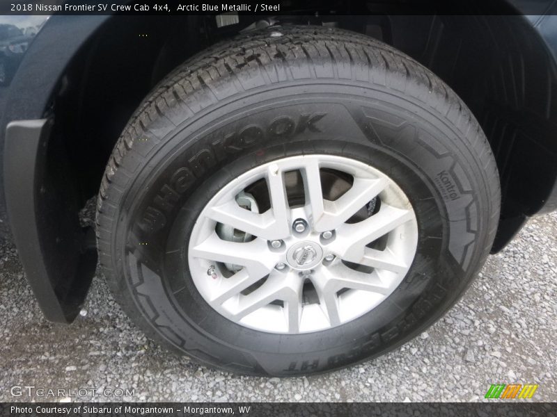 Arctic Blue Metallic / Steel 2018 Nissan Frontier SV Crew Cab 4x4