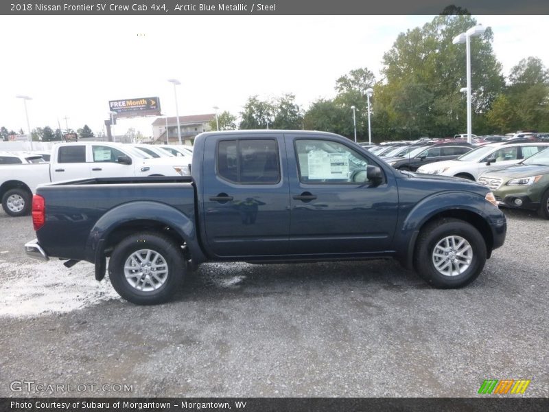 Arctic Blue Metallic / Steel 2018 Nissan Frontier SV Crew Cab 4x4