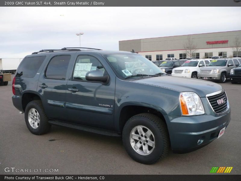 Stealth Gray Metallic / Ebony 2009 GMC Yukon SLT 4x4