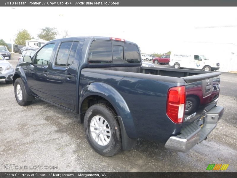 Arctic Blue Metallic / Steel 2018 Nissan Frontier SV Crew Cab 4x4